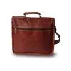 Genuine Leather Messenger Bag - Elegance Functionality back